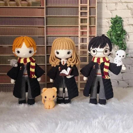 3 in 1 Harry potter Amigurumi Crochet Pattern