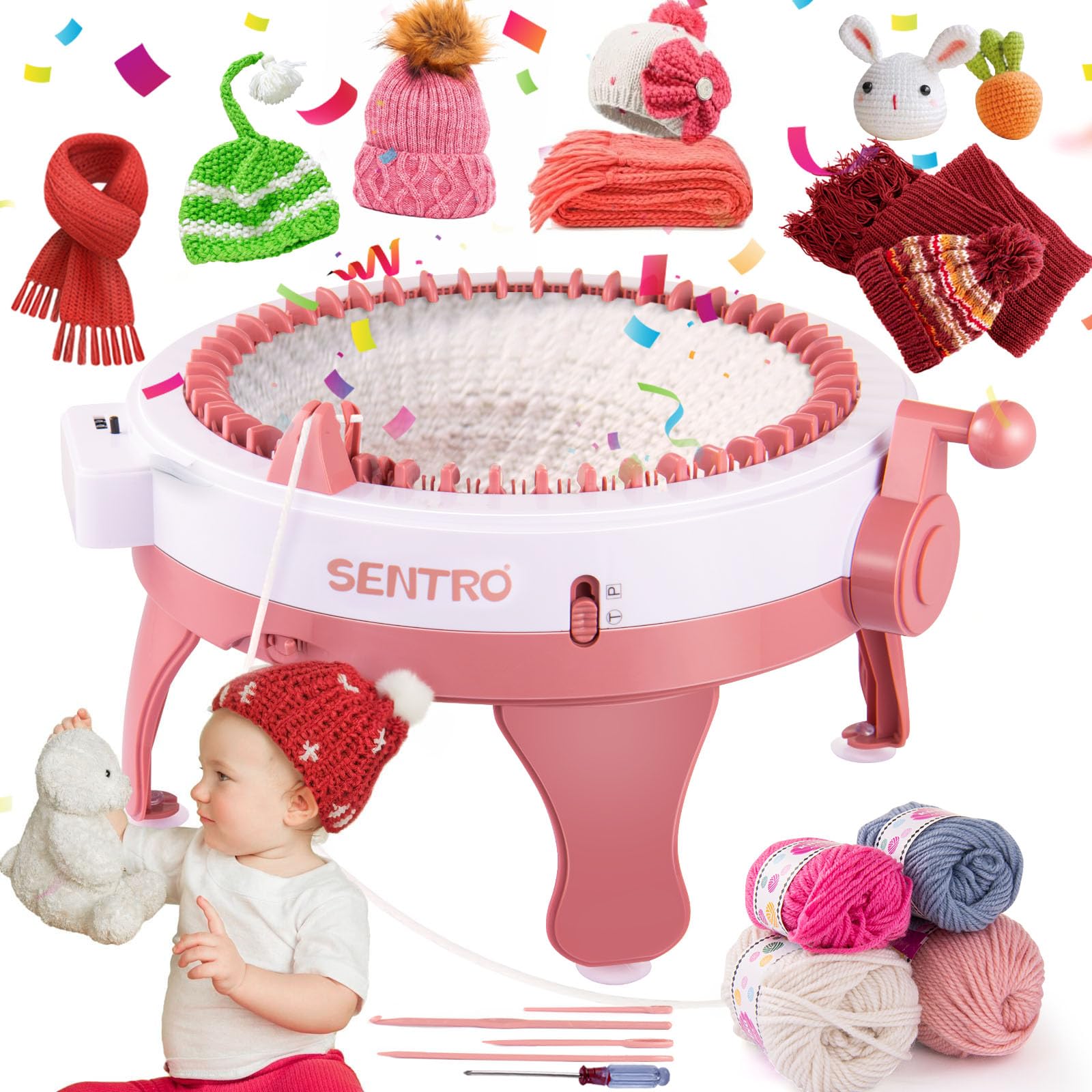 SENTRO 48/40/22 Needles Knitting Machine (VAT Incl.) SENTRO 48/40/22 Needles Knitting Machine (VAT Incl.)