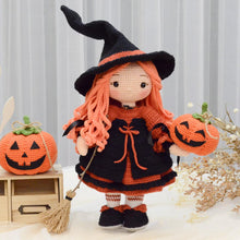 Load image into Gallery viewer, Beatrix the Witch Amigurumi Crochet Pattern
