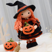 Load image into Gallery viewer, Beatrix the Witch Amigurumi Crochet Pattern