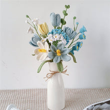 Load image into Gallery viewer, Handmade Crochet flower bouquet Tulip