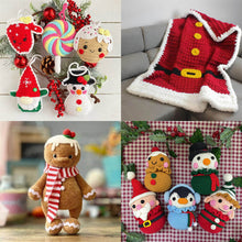 Load image into Gallery viewer, Xmas bundle : 50+ Christmas Amigurumi Crochet patterns (Free Gift)