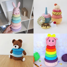 Load image into Gallery viewer, Stacking bundle : 25+ Amigurumi crochet patterns(Free Gift)