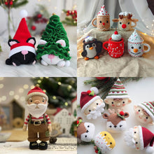 Load image into Gallery viewer, Xmas bundle : 50+ Christmas Amigurumi Crochet patterns (Free Gift)