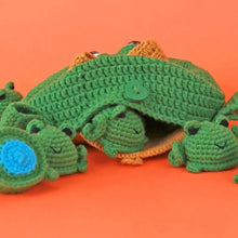 Load image into Gallery viewer, Frog Memory Game Crochet Pattern