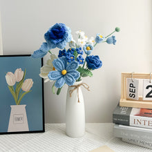 Load image into Gallery viewer, Handmade Crochet flower bouquet