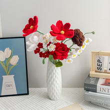 Load image into Gallery viewer, Handmade Crochet flower bouquet