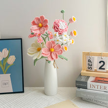 Load image into Gallery viewer, Handmade Crochet flower bouquet
