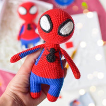 Load image into Gallery viewer, 5-in-1 Superheroes Amigurumi Crochet Pattern
