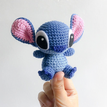 Load image into Gallery viewer, Stitch Amigurumi crochet pattern
