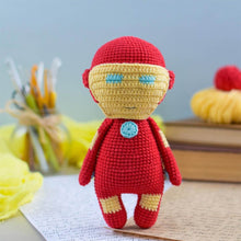 Load image into Gallery viewer, 5-in-1 Superheroes Amigurumi Crochet Pattern
