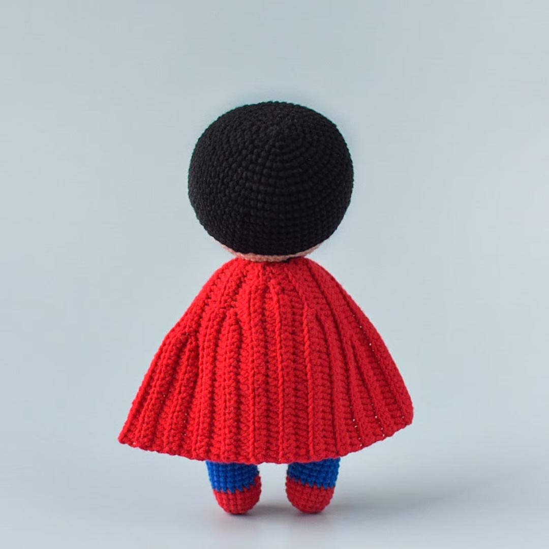 2-in-1 Batman Superman Amigurumi Crochet Pattern – Sentro