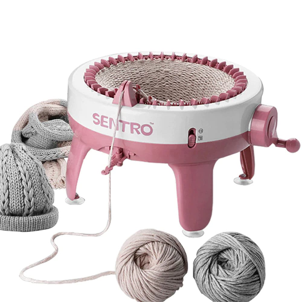 Sentro Knitting Machine Adapter for 48/40/22 Needles(Pink)